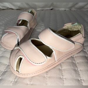 Tip Toey Joey Peppy Light Pink Soft Sole Leather Baby/toddler Sandal Shoe Sz 8